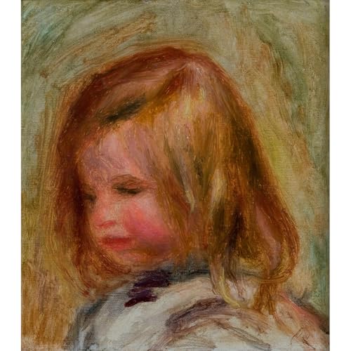 Renoir Portrait de Coco tableau toile émotion impressionniste
