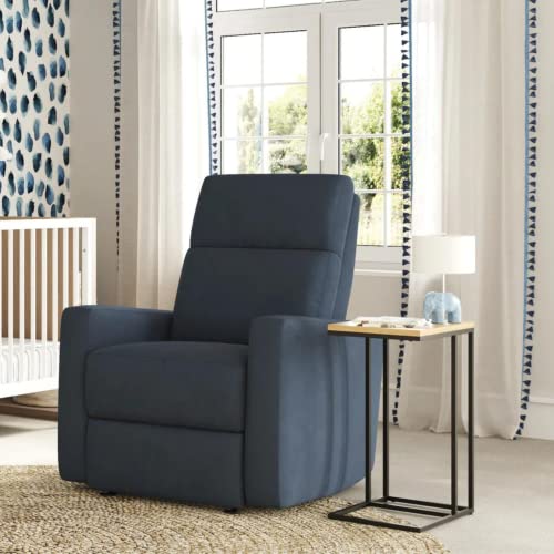 Nurture& The Glider Premium Power Recliner Nursery Glider Chair With Adjustable Head Support | Designed With A Thoughtful Combination Of Function And Comfort | Built-In Usb Charger (Navy) #TOP4