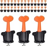 Juego de 50 Sistema de Nivelación de Azulejos reutilizables