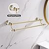 WINCASE Adjustable Double Towel Bar For Bathroom, Jamaica - View #3