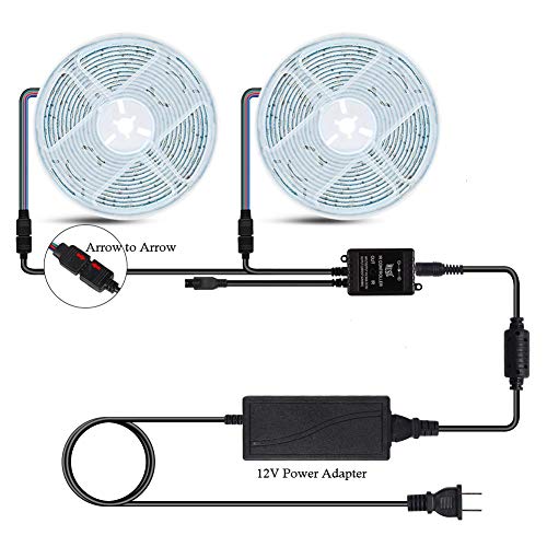 Litake 32.8ft Led Strip Lights Waterproof, RGB Color Changing Led Lights for Bedroom with 44 Keys Remote for Room, Party, Home Decoration - Thumbnail 6
