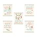 Lillian Rose 5 Piece Boho Baby Shower Decor Signs