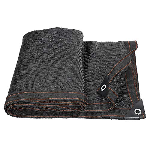 Preisvergleich Produktbild LIXIONG Sichtschutznetz Sonnensegel Draussen Pflanze Isolationsnetz Verschlüsselung Sun Net Sonnencreme Carport Terrasse 26 Größen, Anpassbar (Color : Black, Size : 1x2m)