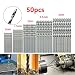 Produktbild Gcroet 50pcs / Set Professioneller Bohrer Set Schnellarbeitsstahl Mini Bohrer Spiralbohrer-werkzeug Für Holz, Kunststoff Und Metall (1.0-3.0mm)