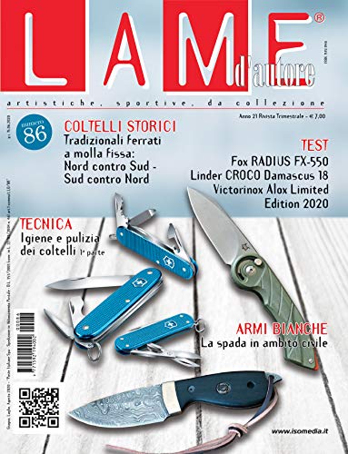 Lame d'autore n. 86: artistiche, sportive, da collezione
