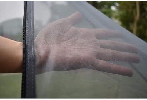 Miniatura 4 de Tipi - Tienda de campaña de media pirámide de malla para 2-4 personas, tienda de campaña con estufa ignífuga Jack para tubos de combustión, malla