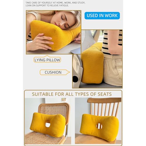 Coussin de dossier contre le mal de dos pour travailler assis