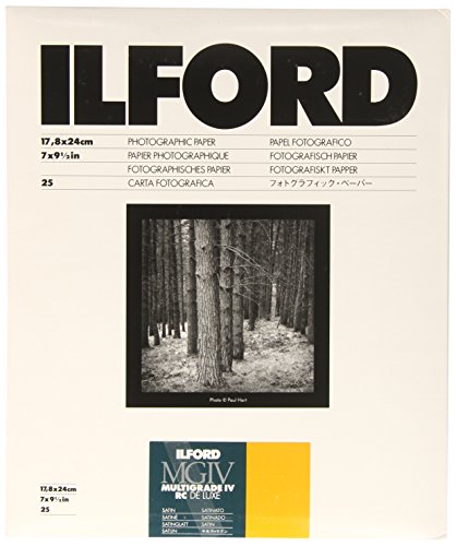 Ilford 1772018 Papier Photo 17,8 x 24 cm 25 feuilles
