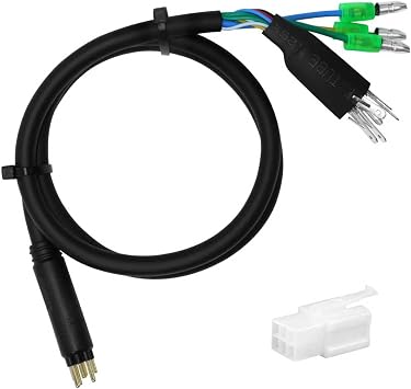 9 Pin Hub Motor Convert Extension Cable, Waterproof Connector 36V 48V 72V Electric Bike Cable, 60 CM Ebike Power Cable for Electric Bicycle Modification Project