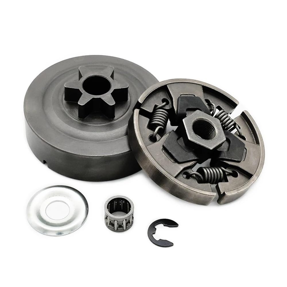 Yrgarxfne One Color Hardened Steel Chain Sprocket And Clutch Kit For Chainsaw Ms170 Ms180 017 018