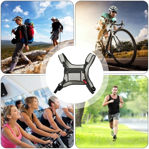 Bolsa de chaleco portátil para correr con almacenamiento adicional impermeable 4