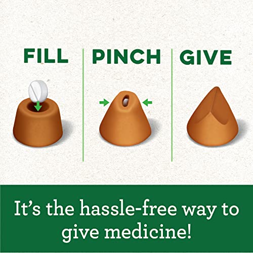 Greenies Pill Pockets For Dogs Tablet Size Natural Soft Dog Treats With Real Peanut Butter, 3.2 Oz. Pack (30 Treats) #TOP6