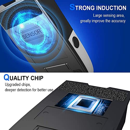 Stud Finder Wall Scanner - Upgraded 6 In 1 Electronic Stud Detector Wood Wall Magnetic Stud Sensor With Lcd Display Sound Warning Studs Detection Beam Finder For Drywall Joist Pipe Live Ac Wires Metal #TOP3