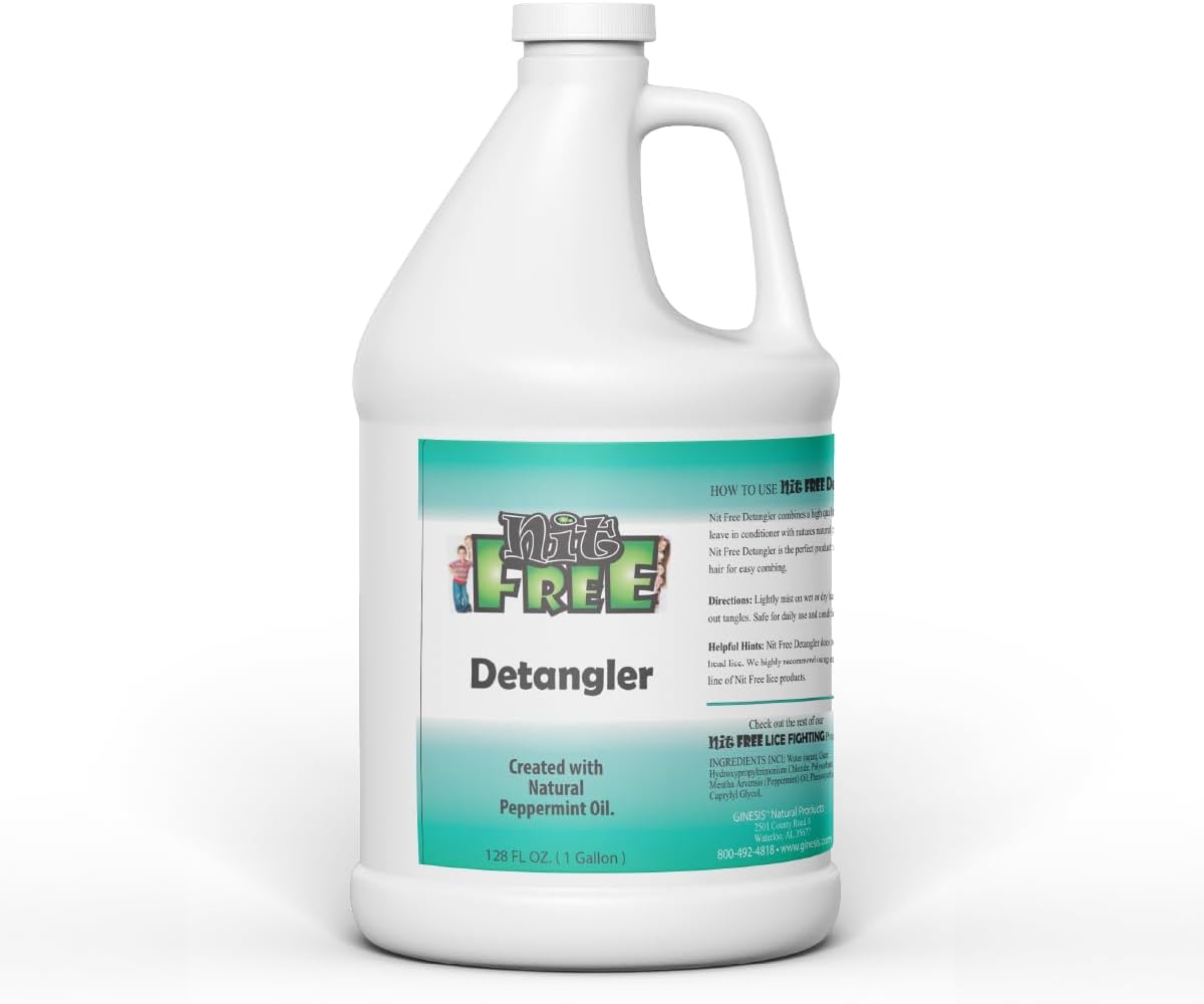 Nit Free Lice Detangling Spray Refill (Peppermint - 128oz)