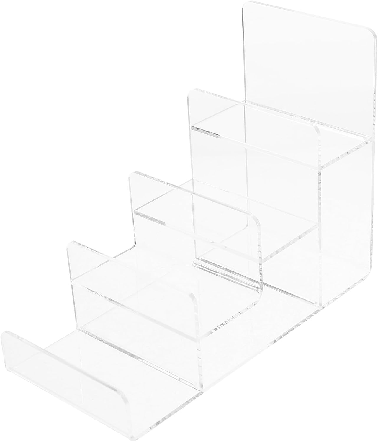 Totority Acrylic 4 Tier Display Riser Stand for Handbags and Accessories