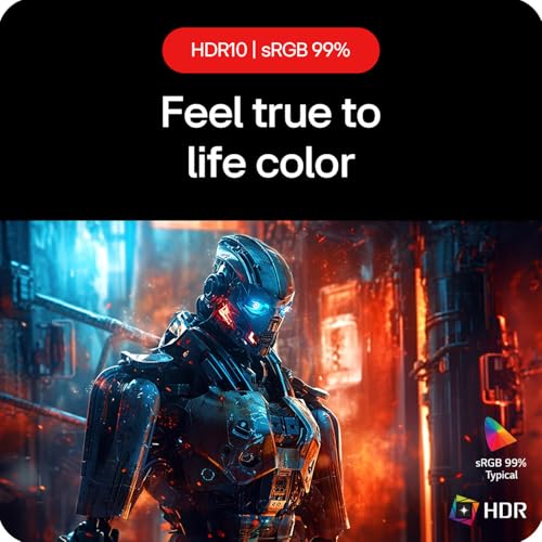 Image of LG 27GS75Q 68.47 cm (27 Inch) Ultragear QHD (2560x1440) IPS Gaming Monitor w / 180Hz (O /C 200Hz), 1ms (GtG), HDR10, NVIDIA G-SYNC Compatible, AMD FreeSync, 2xHDMI, Tilt /Height /Pivot Adjustable (Black)