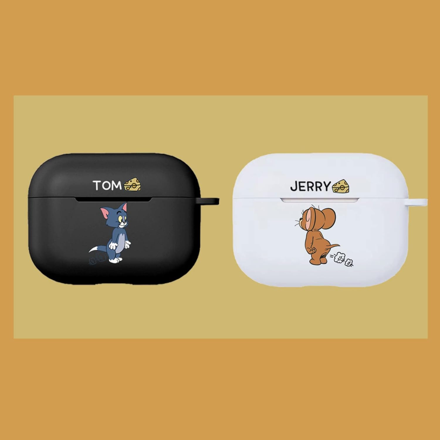 21新作モデル Toppower Airpods 1 2ケース トムとジェリー Airpods ケース エアポッツ シリコン 保護ケース カラビナ付き 全面保護カバー Tomamp Jerry キャラクター アニメ 漫画 薄型 防塵 傷防止 耐衝撃 可愛い 2 カバー 第1 2世代カバーに適用 Sungaipenuhkota Go Id