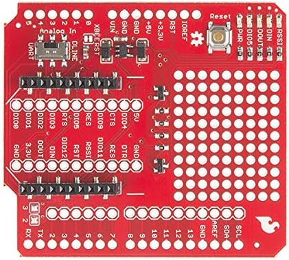 SparkFun XBee Shield 3.3V Power Regulation MOSFET Level Shifting on-Board 9x11grid of 0.1"