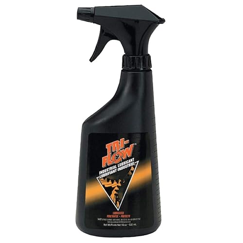 Tri-Flow, TF29200, lubricantes industriales, 18 oz, botella de spray de gatillo, 6cartón, se vende como 1 caja