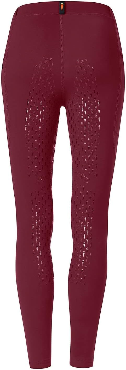 Kerrits Kids Ice Fil Full Seat Horse Riding Tech Tights – Cooling Breathable Kids Equestrian Leggings with Pockets for Summer