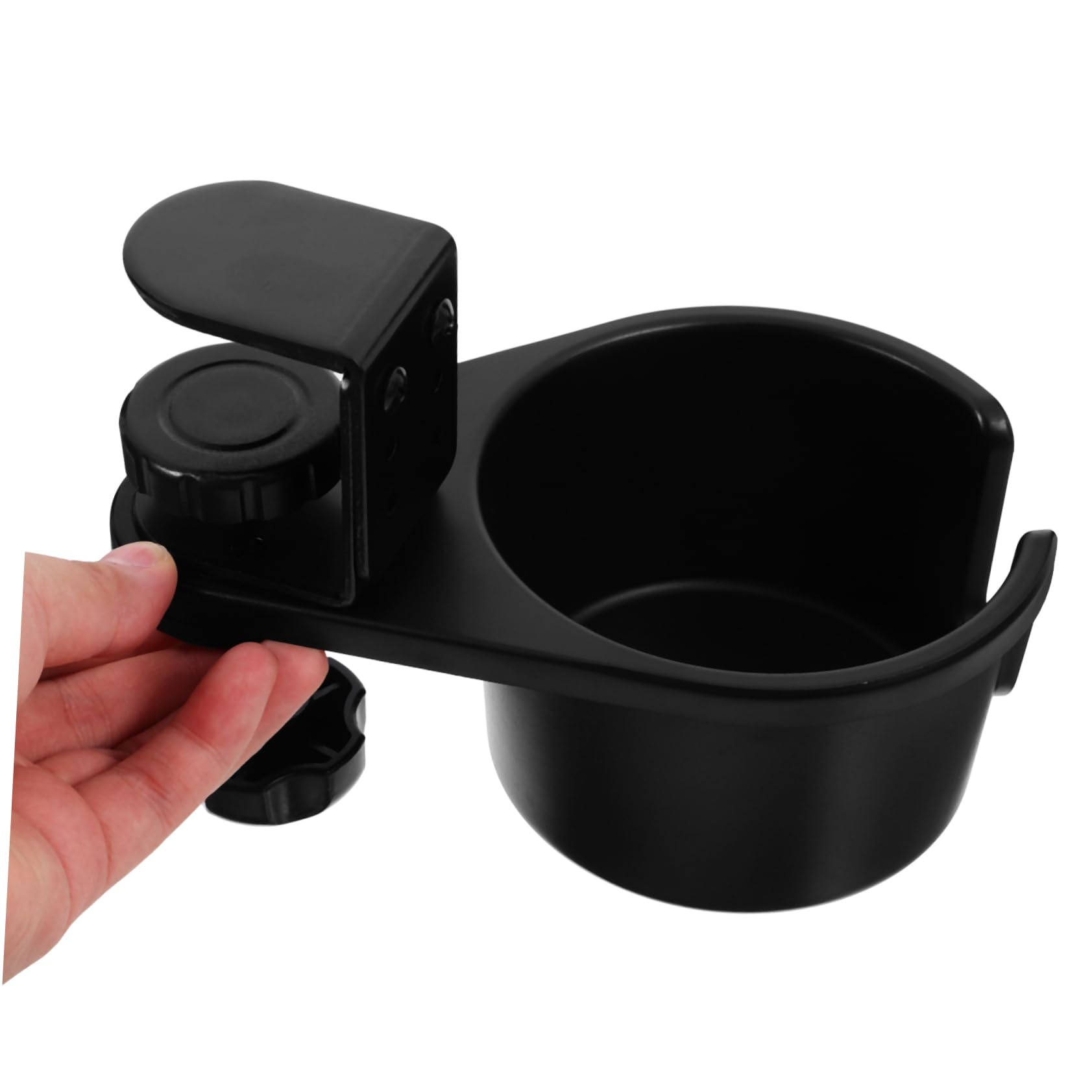 ULTECHNOVO Soporte De Taza De Escritorio Clip Giratorio Para Pc Gaming y Oficina Compatible Varios De Tazas Instalación Fácil y Segura