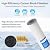 Purevua 5 Micron 20" x 4.5" Whole House CTO Coconut Shell Activated Carbon Water Filter Replacement Cartridge, Compatible with WCBCFF20, CB-45-2005, CB-BB-20, FC25B, CTO20BB, 2-Pack