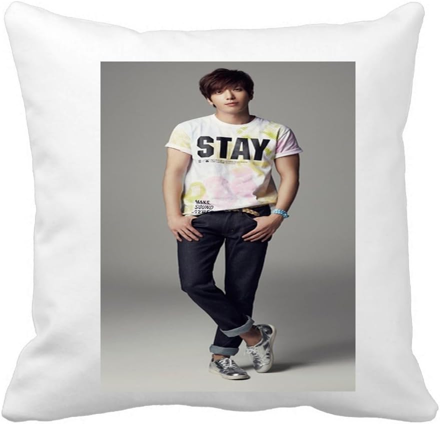 c1 Kpop CN Blue Code Name Blue 14x14 Throw Hold Pillow Bolster Sofa Cushion Yonghwa Jonghyun Jungshin Minhyuk Pillowcases (12)
