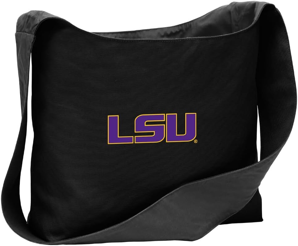 LSU Tote Bag Louisiana State University Shoulder Bag Sling Style