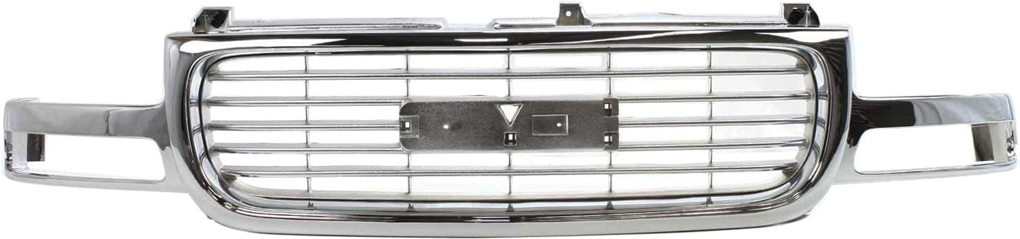 Garage-Pro Chrome Grille Assembly - Fits 2000-2006 GMC Yukon & Sierra 1500/2500, Yukon XL 1500