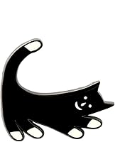 Vista 5 de FCFD Black Cat Enamel Pins Best Cat Brooch and Lapel pins for men and women Black Cat Pins