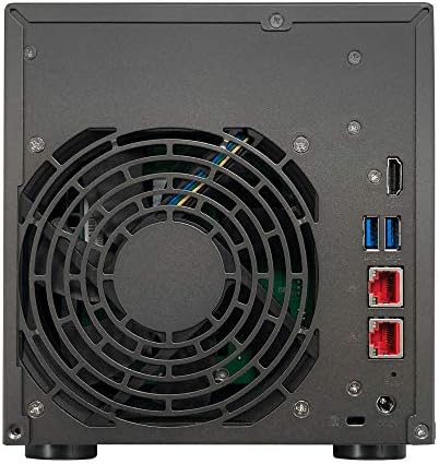 Asustor Lockerstor 4 AS6604T - 4 Bay NAS, Quad-Core 2.0GHz CPU, 2 2.5GbE Ports, 4GB RAM DDR4, 2 M.2 SSD Slots Network Attached Storage (Diskless)