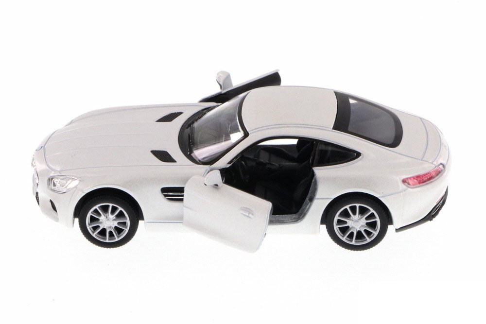 Kinsmart 1:36 Scale Merc-Benz SLS AMG Die-Cast Zinc Alloy Car with Openable Doors & Pull Back Action (Assorted) 2