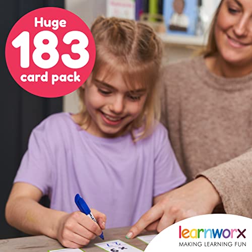 Multiplication Flash Cards 3Rd Grade 4Th 5Th And 6Th – 183 Math Flashcards – All Facts 0-12 - Learn Multiplication & Times Tables For Kids - For Ages 6, 7, 8, 9 And 10 #TOP1