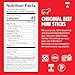 Chomp Chomplings Mini Grass Fed Beef Jerky Sticks Original Beef (6 Count)