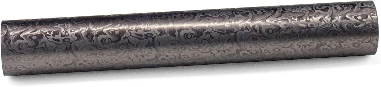 48"x60" (4FTx5FT) Nardo Gray PET Damascus Forged Satin Vinyl Wrap Auto Car Sticker Decal Film Sheet Bubble Free Air Release Technology with Tool Kit