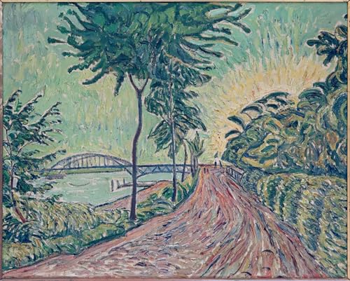 Lienzo de 60x90cm Ponte Havel a Baumgartenbrück de Theo Von Brockhusen
