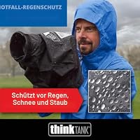 Think Tank 6180 Photo Notfall-Regenschutz für DSLR und Mirrorless mit bis zu Objektiv, klein, 24 x 70 mm – Ansicht 2