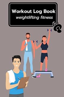 workout log book weightlifting fitness: Diary Fitness Schedule Journal Training Bodyweight Cardio Strenght Stretch Routines for Men and Women Date-time Duration and Weekly Focus Reflection