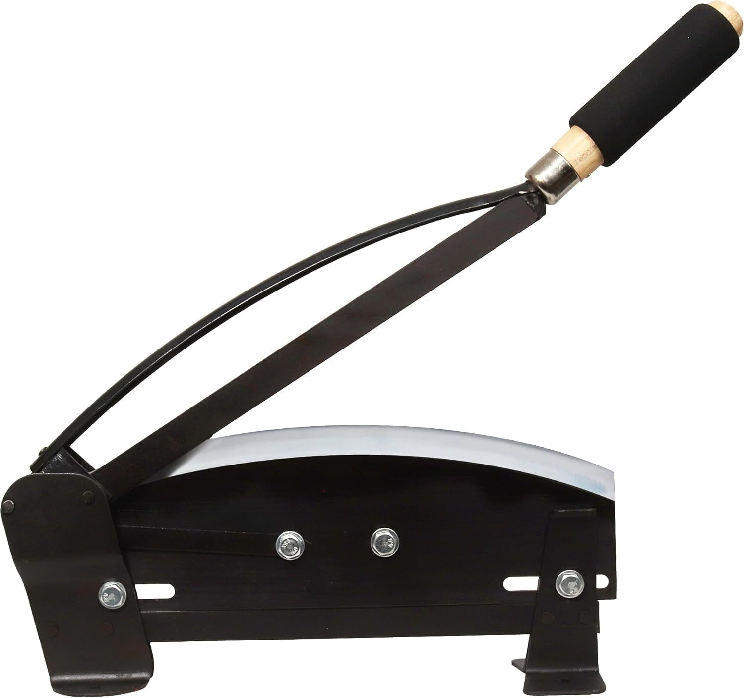 Fresh Flower Stem Cutter with Gloves - 14-Inch Heavy-Duty Blade, Table-Mountable Floral Tool with Safety Latch - Professional-Grade Cutter for Florists, Gardening, and Flower Arrangements