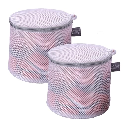Kimmama Big Bra Washing Bags for Laundry,Extra Large Bra Bag for Washing Machine,Sandwish Mesh Laundry Bags for Bras,Underwear,Underpanty,Women