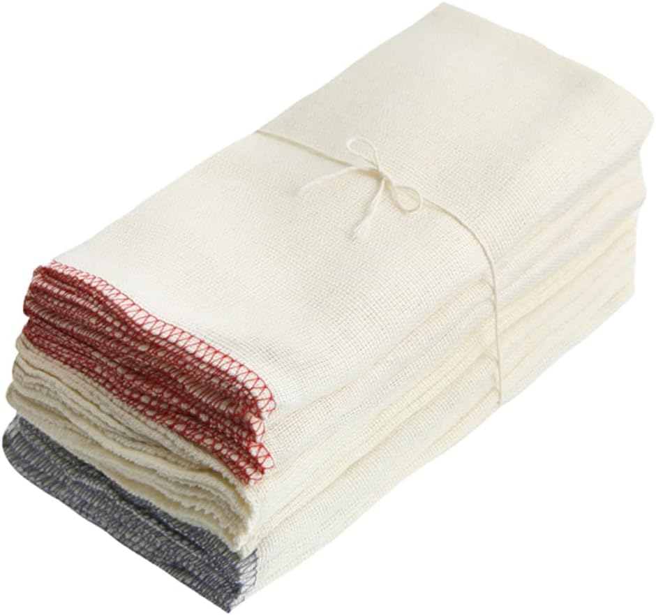 10PCS Thickened Wood Fiber Dish Towels Highly Absorbent Kitchen Cleaning Cloths for Household Use Non Scratch Versatile Duster for Dishes Windows and More Random Color