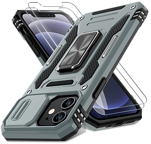 Coque iPhone 12 anti-rayure protégeant l'appareil photo avec film écran inclus