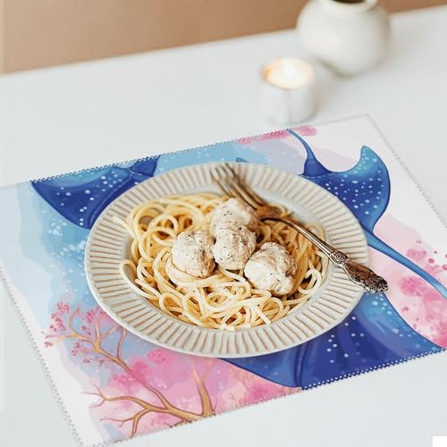 Set de table antidérapant lavable pour éviter les glissements de vaisselle - 7