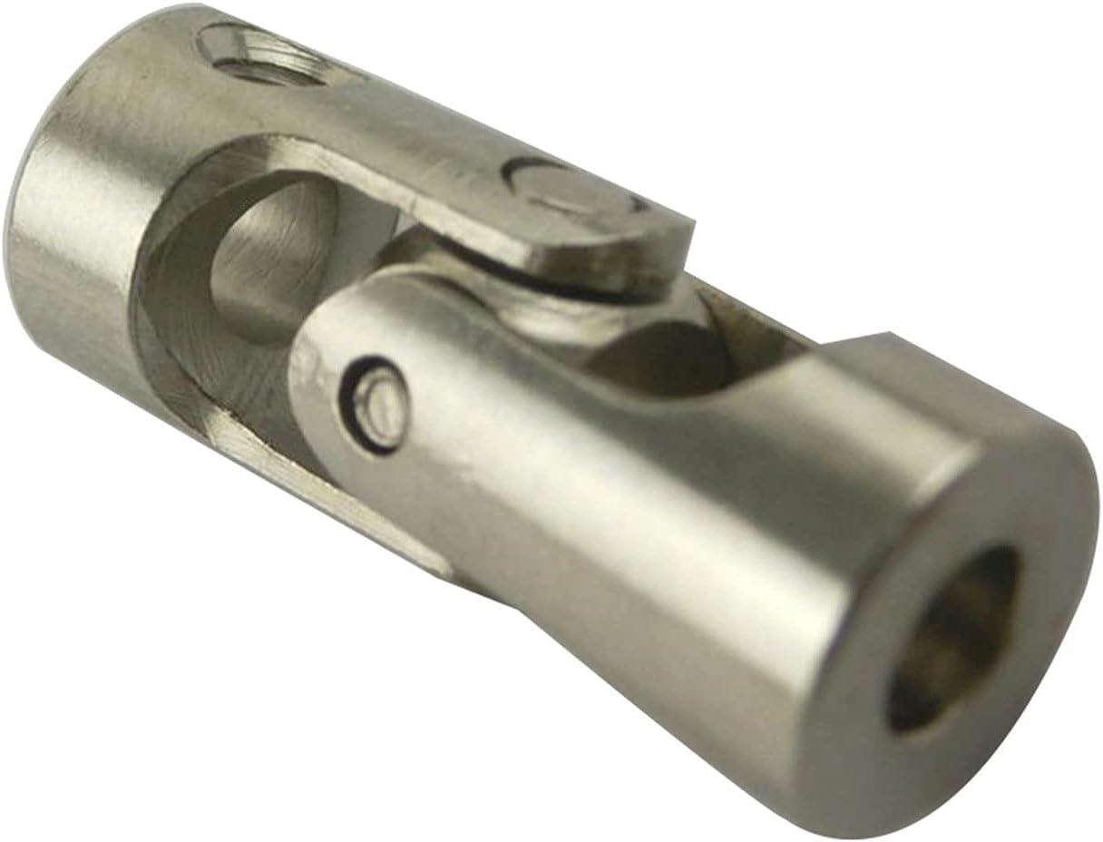 Coupler Metal Joint Couplings Universal Joint Couple 2/2.3/3/3.17/4/5/6mm Inner Bore Dia 2PCS/lot (Inner Diameter : 3.17 to 4mm)