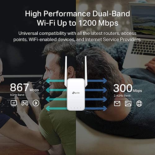 Tp-Link Re315 Ac1200 Dual-Band Wireless Mesh Wi-Fi Range Extender - Certified Refurbished #TOP2