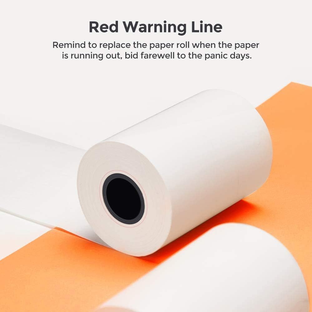 Rfvtgb 57 x 30 Thermal Credit Card Machine Till Rolls Receipt Paper POS Thermal Paper Rolls Fit