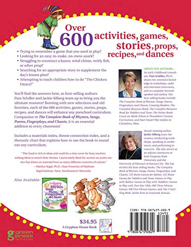 The Complete Book of Activities, Games, Stories, Props, Recipes, and Dances: For Young Children - Image 2