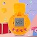 Yosoo123 Virtual Pets Keychain Electronic Digital Pet Game Keyring Children Baby Electronic Toys Nostalgic Virtual Digital Pet Retro Handheld Game Machine(Green)