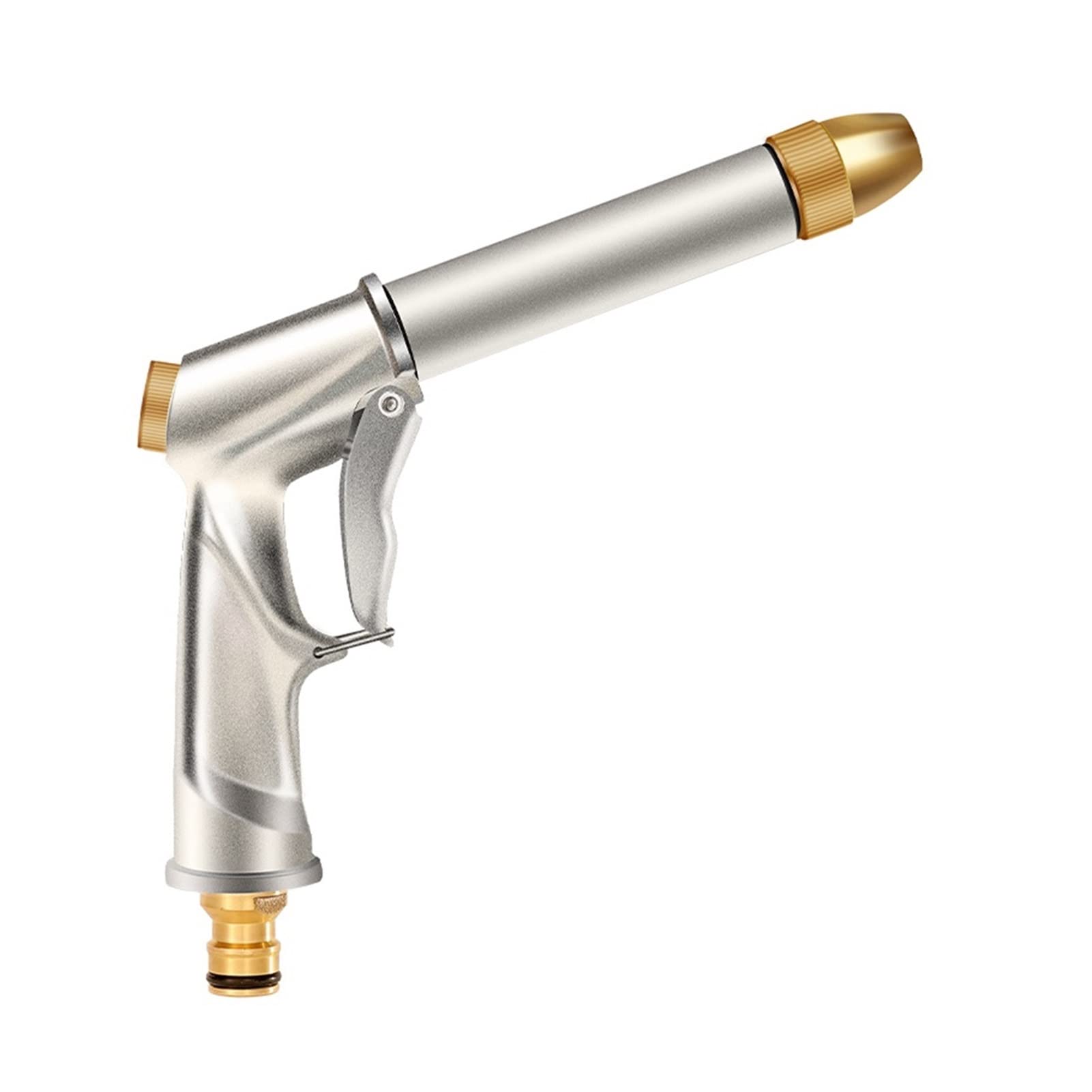 Ddqcnzpmy Red Garden Hose Spray Gun - Garden Hose High Pressure Spray Nozzle Cleaner With Soap Dispenser Bottle Snow Foam Water Gun Watering Sprayer Car Washer(Red)