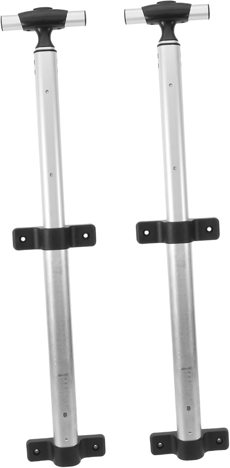 2pcs Telescopic Luggage Handle Replacement for Suitcase Pull Drag Rod Easy Installation for Old Broken Handles for Travel and Outdoor Use